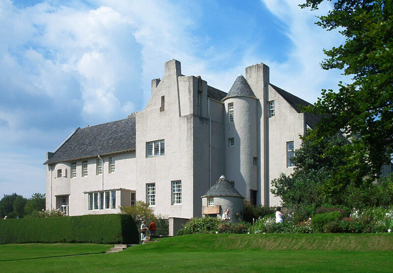 Charles Rennie Mackintosh’s small, terraced house in the English midlands