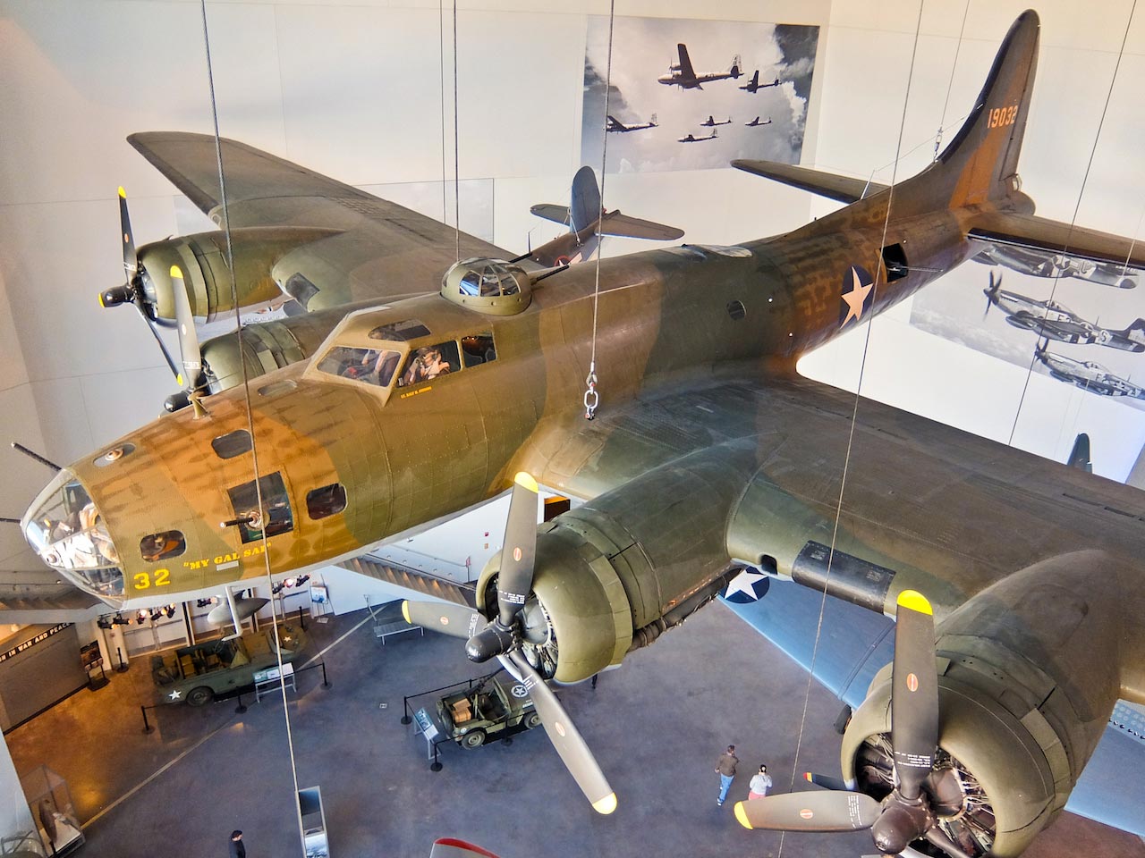 B17 at National WW2 Museum, New Orleans