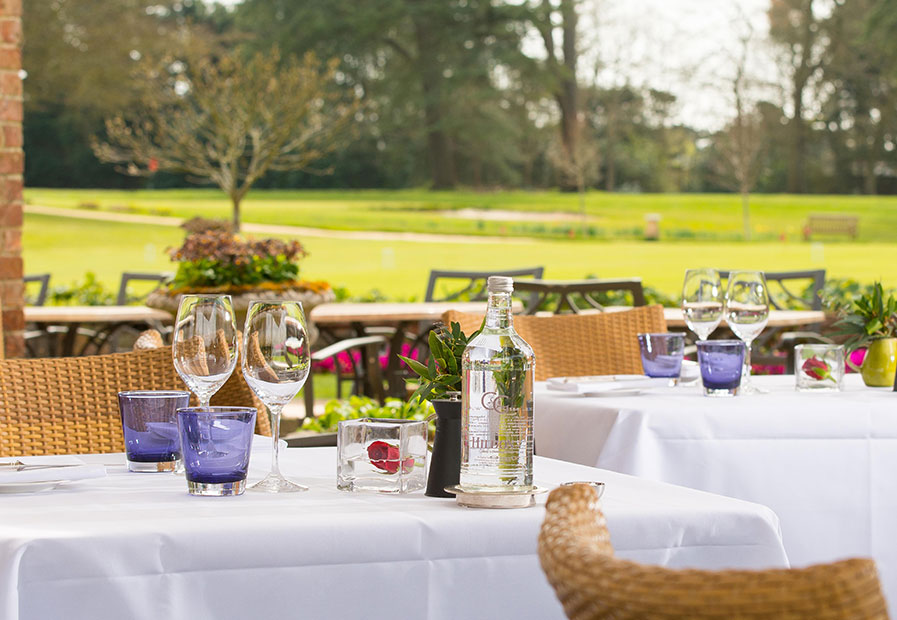 Chewton Glen dining tables