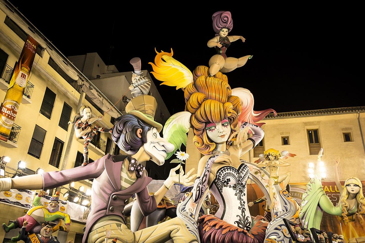 Fallas 2015, Plaza del Pilar, Valencia