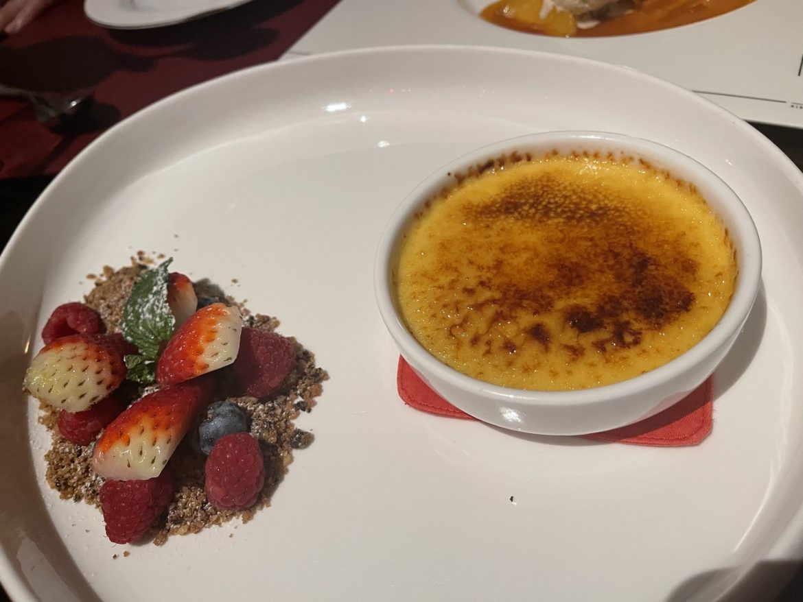 Grand Marnier Crem Brulee