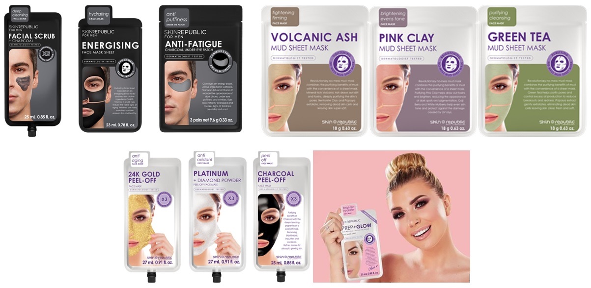 skin republic Face sheet mask