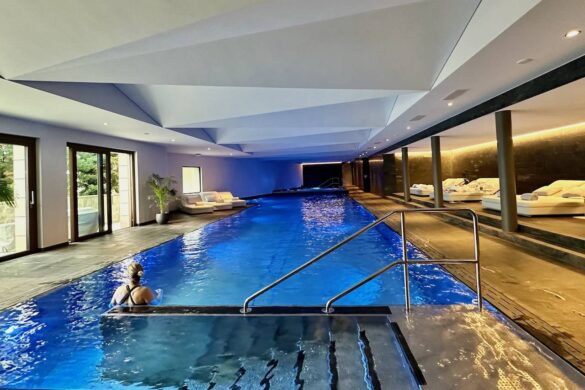 Spa and Wellness Centre at the La Margna Hotel in St Moritz, Switzerland