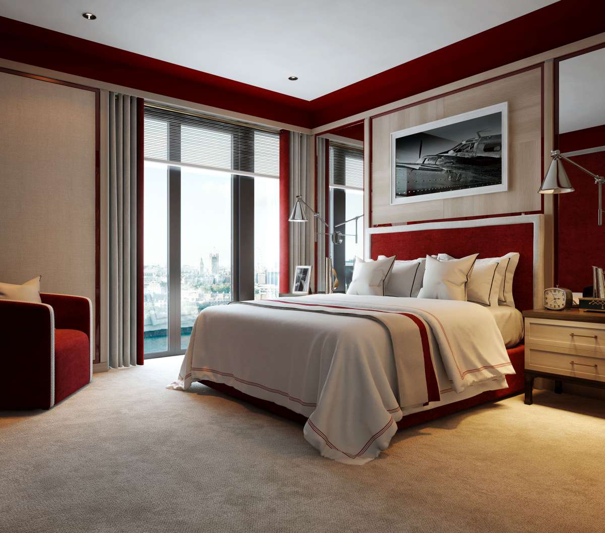 Embassy Gardens – bedroom Embassy Gardens - bedroom