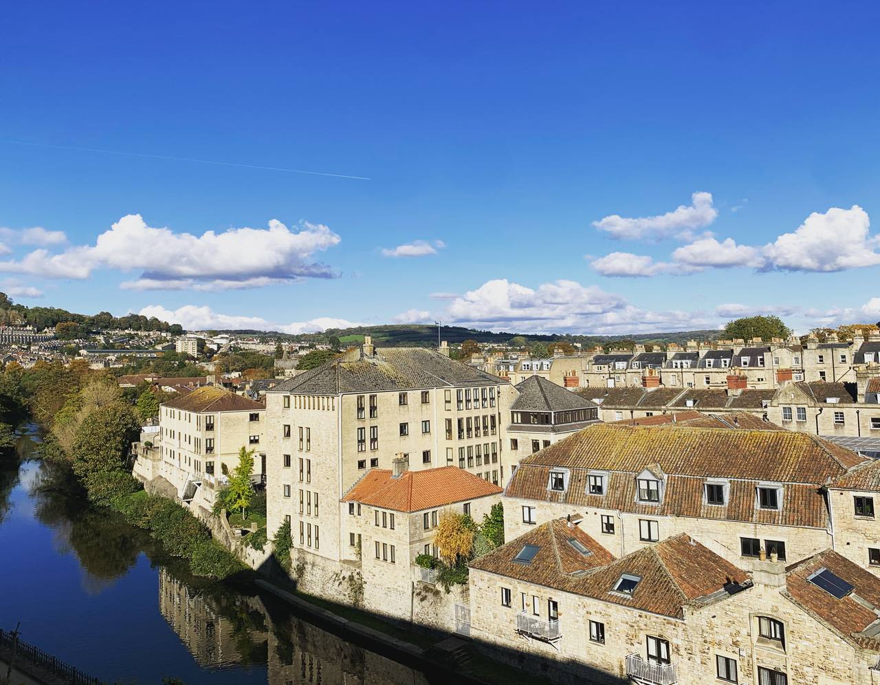 view-over-river-avon Doubletree Hilton Bath